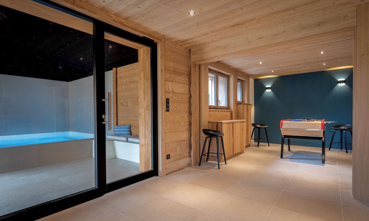Xonrupt-Longemer Ski Chalet | L'Alcôve Gîte & Spa - Chalet with swimming pool