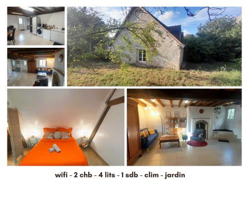 Deols House | L'ancienne boulangerie du Grand Verger 7 pers