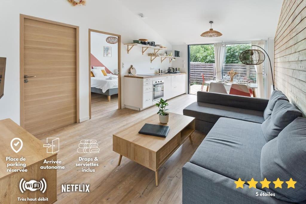 Gorges Apartment | L'Annexe - Maison cosy au calme avec jardin