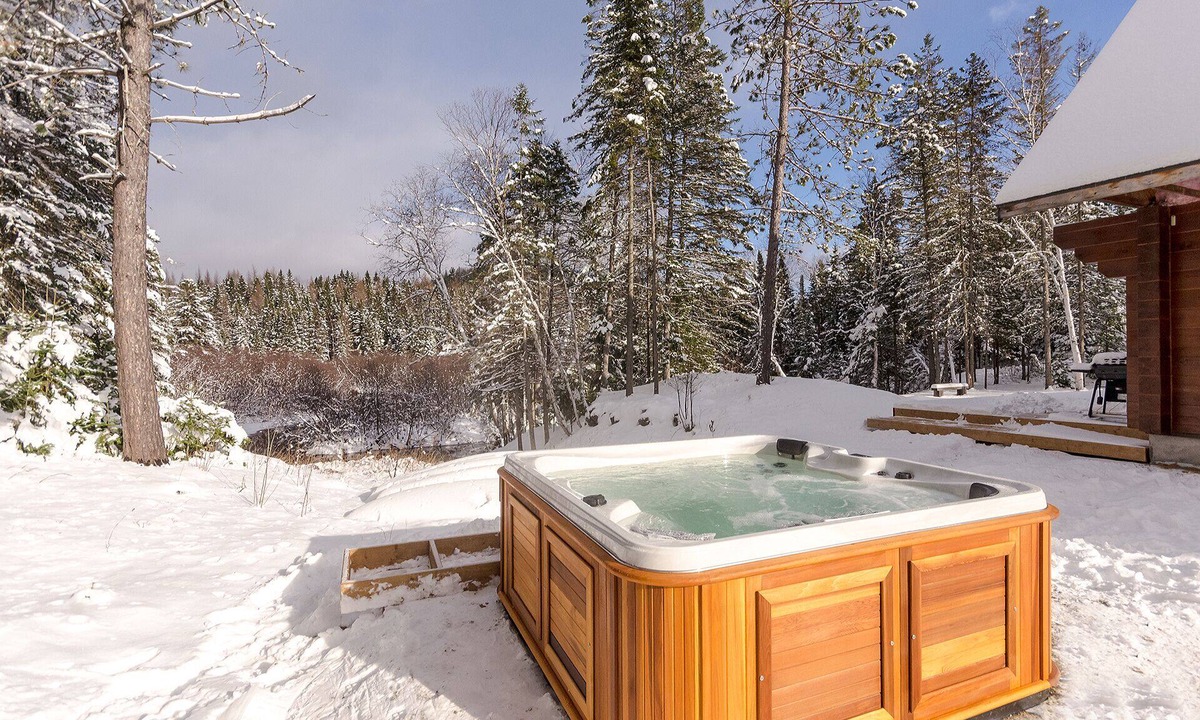 Saint-Alexis-des-Monts Ski Chalet | L'Anse 750 sur la rivière Sacacomie