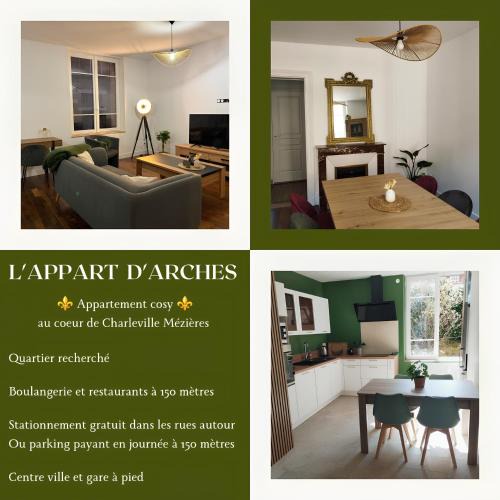 Charleville-Mezieres Apartment | L'appart d'Arches - 85m2 2 chambres centre ville