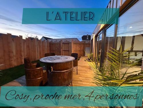 Luc-sur-Mer House | L'atelier de la clef des Paons
