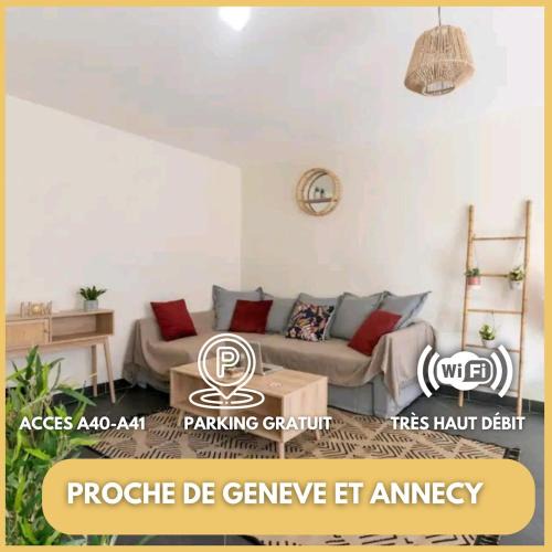 Saint-Julien-en-Genevois Apartment | L'Atrium Hyper centre pour rejoindre Genève