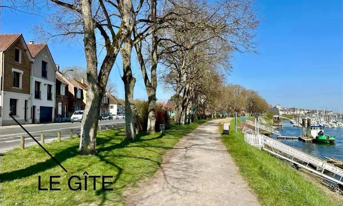 Saint-Valery-sur-Somme House | L'Ecluse de Louise VUE SUR BAIE