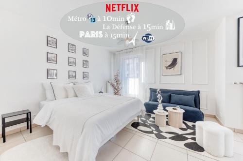 Asnieres-sur-Seine Apartment | L'Écrin Piano, chic near Paris