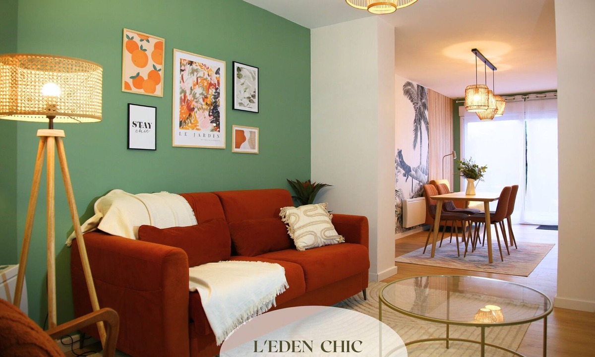 Arras Apartment | L'eden Chic- Balnéo-jardin-parking Gratuit, à Deux pas de la Carrière Wellington
