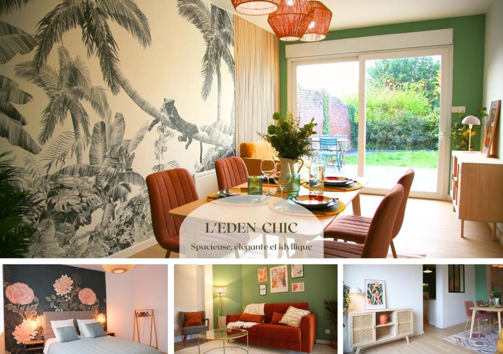 Arras Apartment | L'Eden Chic - Balneo - Jardin - Parking gratuit