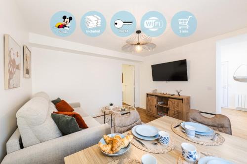 Esbly Apartment | L'Escale Bohème - Disney - Calme