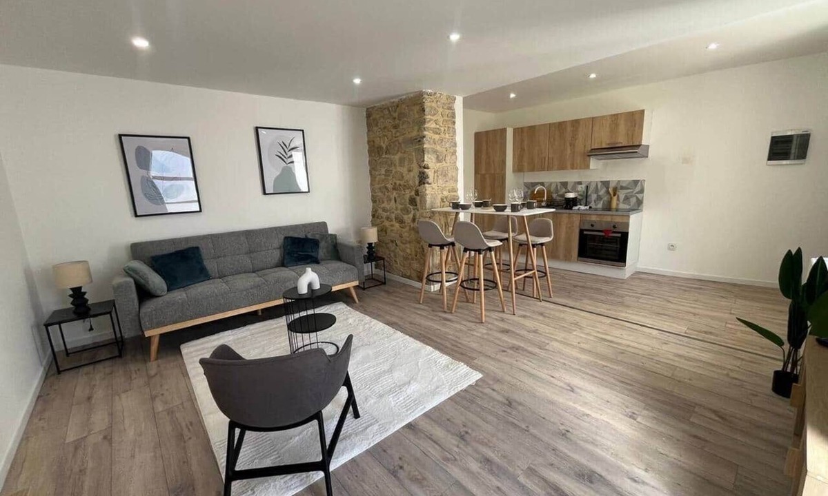 Manosque Apartment | L’Escale – Charming 1-bedroom apartment, cosy, air-condition