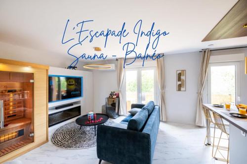 Tournefeuille Apartment | L'Escapade Indigo - Balnéo - Sauna
