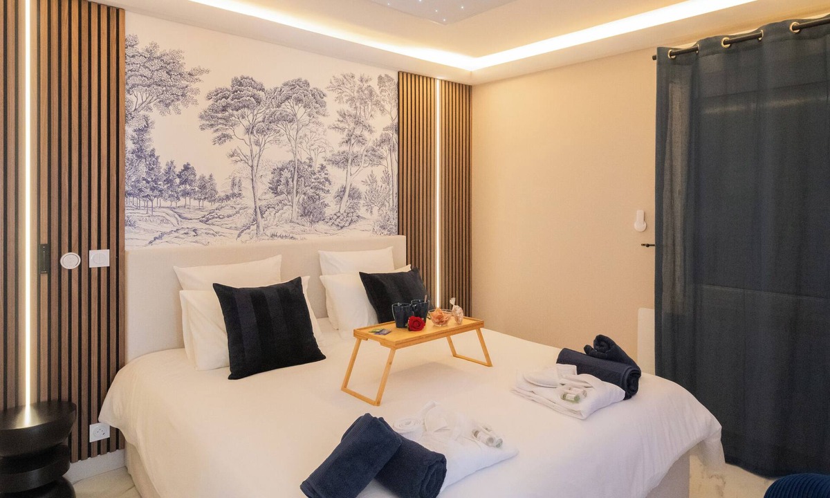 Tournefeuille Apartment | L'escapade Indigo - Balneo - Sauna