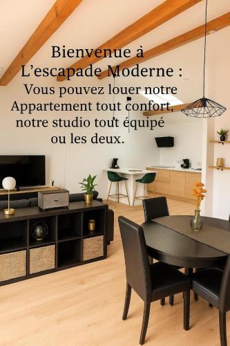 Gerzat Apartment | L'Escapade moderne