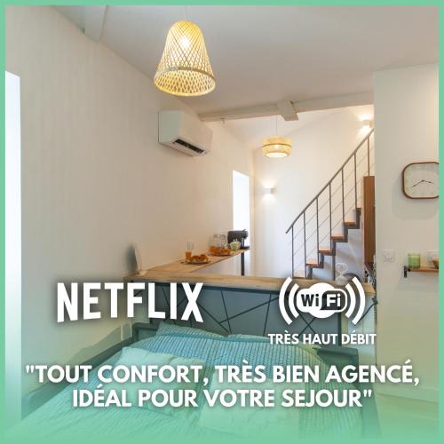 Valence-sur-Baise Apartment | L'Escapade Valencienne - Confort et Modernité