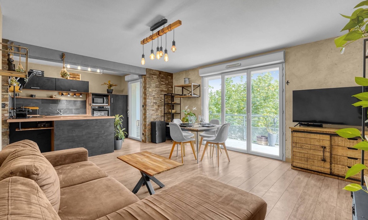 Patte d'Oie Apartment | L'Hippocrate - Charmant appartement avec terrasse