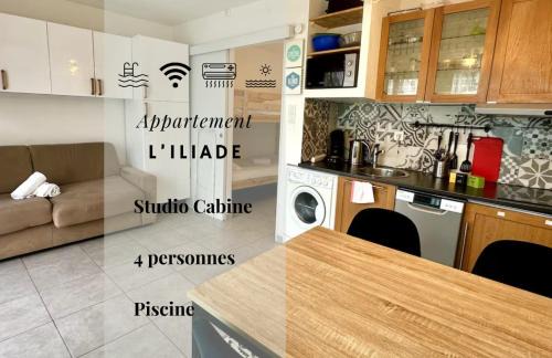 Le Couchant Apartment | L'iliade - 4 pers - 50 m des plages