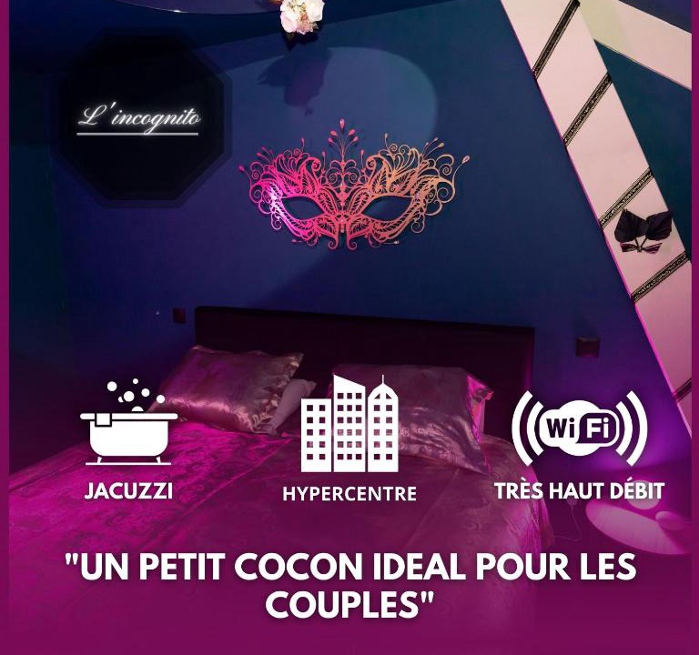 Saumur Apartment | L'incognito - Romantisme - Vin - Jacuzzi