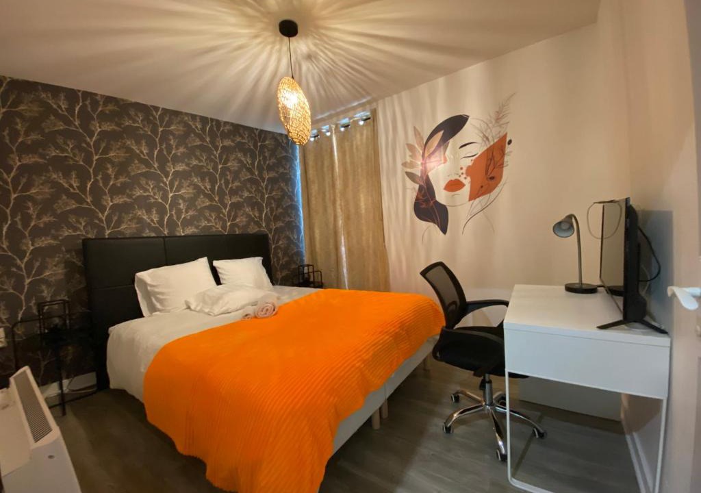 Poitiers Apartment | L'Indigo, charmant T2, 10 min centre historique, WiFi, Netflix, Amazon Prime