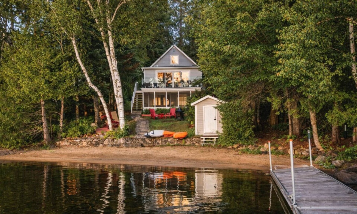 Nominingue Ski Chalet | L`Oasis Zen bord de L`eau, Spa,Foyer