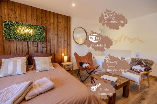 Ax-les-Thermes Apartment | L'Ostalet suite luxe Jacuzzi