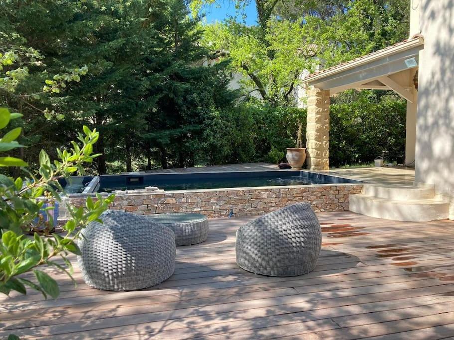 Laudun Villa | La Balouvière Villa entre Cévennes et Provence