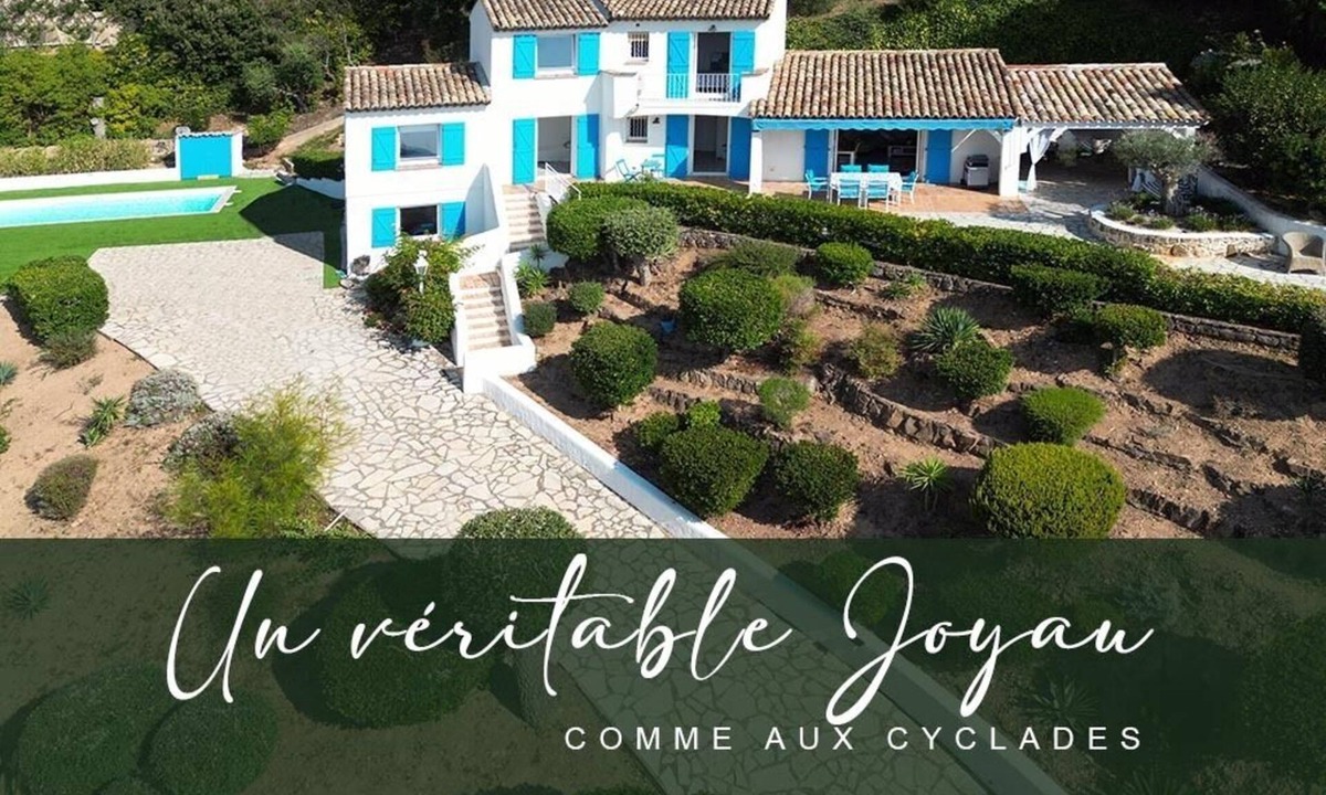 Saint-Laurent-du-Var Villa | LA Bastide: UNE Parenthèse Comme AUX Cyclades