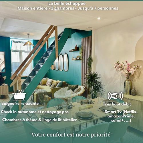 Croix House | La belle échappée, maison chic près de lille & Parc Barbieux
