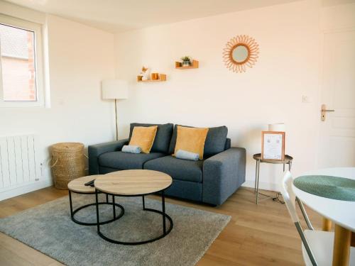 Vermelles Apartment | La Bergerie - 2 chambres - RDC - terrasse - parking
