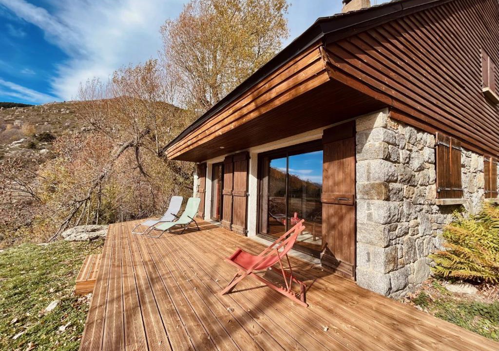 Egat Ski Chalet | La bergerie d'Egat: Chalet authentique avec vue