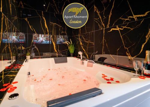 Saint-Omer Apartment | La Bulle Émeraude - Jacuzzi, Terrasse, Parking privé et gratuit