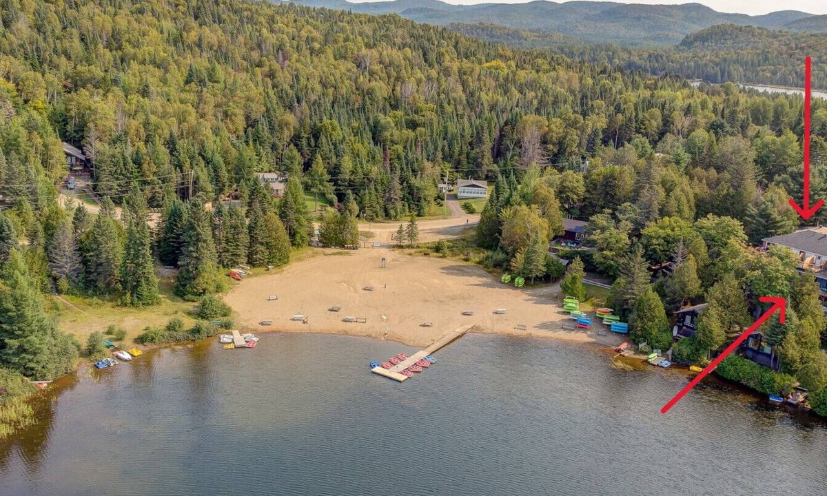 Sainte-Lucie-des-Laurentides Apartment | La Sagesse - Le loft avec vue WOW sur le lac