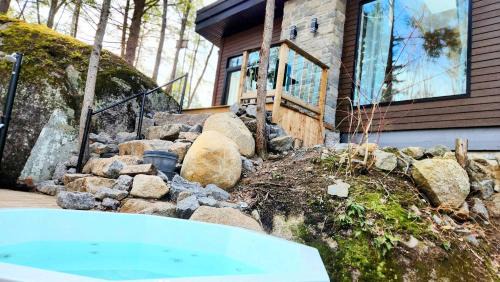 Saint-Alexis-des-Monts Ski Chalet | La Cache de l'Ours - Thermal Experience Spa&Sauna