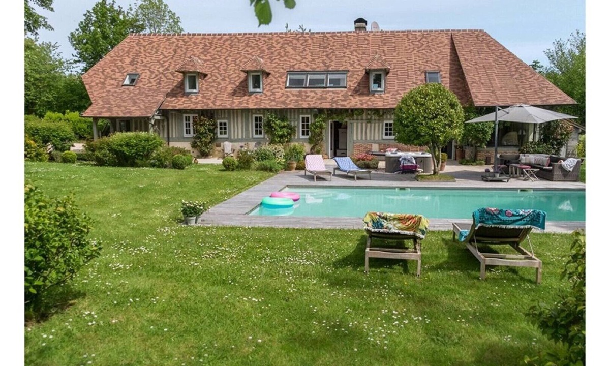 Auvillars House | La Campagne Chic 4 Heated Swimming Pool Jacuzzi Normandy Deauville