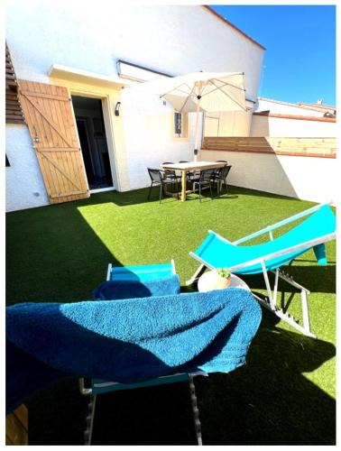Saleilles Villa | La Casita d'Elodie - Maison avec Jardin - 15 Min des plages