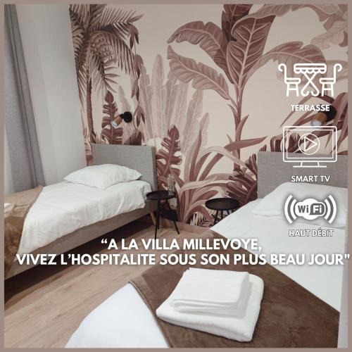 Abbeville Apartment | La chute des feuilles - 2 Lits simples - T2 Hyper centre