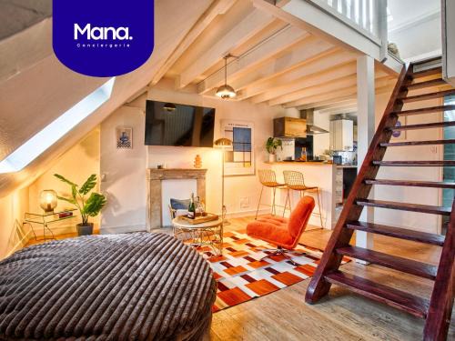 Centre Ancien Apartment | La Cime - Duplex hypercentre, Wi-Fi & restaurant