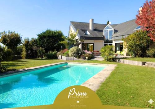 Savenay Villa | La Dolce Villa, Grande maison piscine 12 personnes