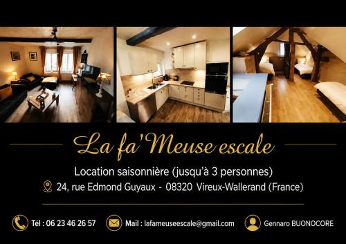 Vireux-Wallerand Apartment | La fa'Meuse escale