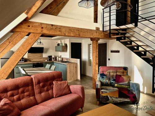 Paroisse Saint-Augustin-de-Chaux Apartment | La Faran'dole - Confortable duplex