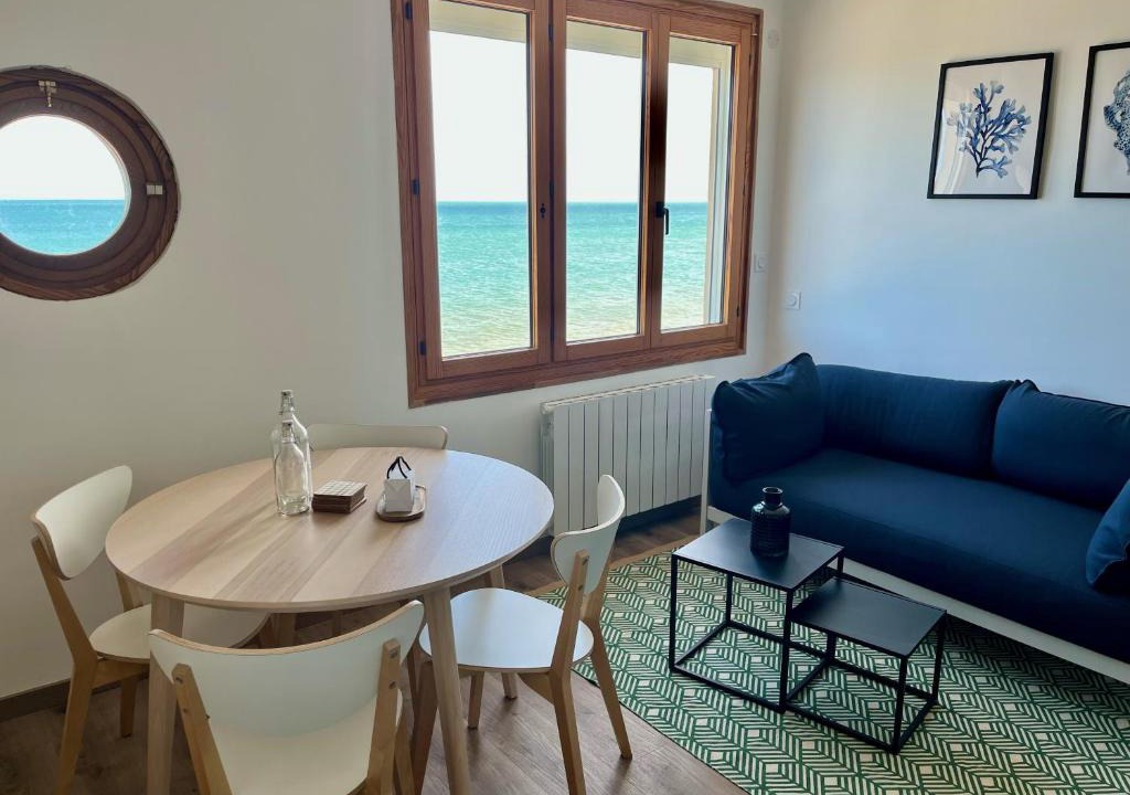 Langrune-sur-Mer Apartment | La Galonière Noire, appartement vue mer