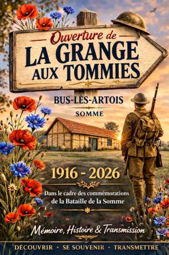 Bus-les-Artois House | La Grange aux Tommies-Pays du Coquelicot-Somme Battlefields