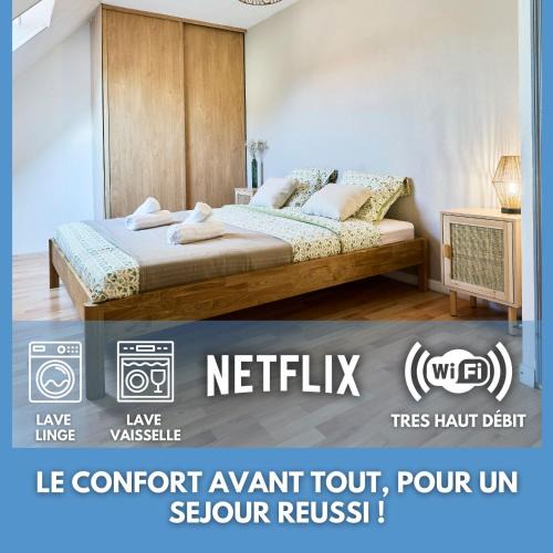 Ennevelin Apartment | La Halte Verte - Garden - Wifi - Near Lille