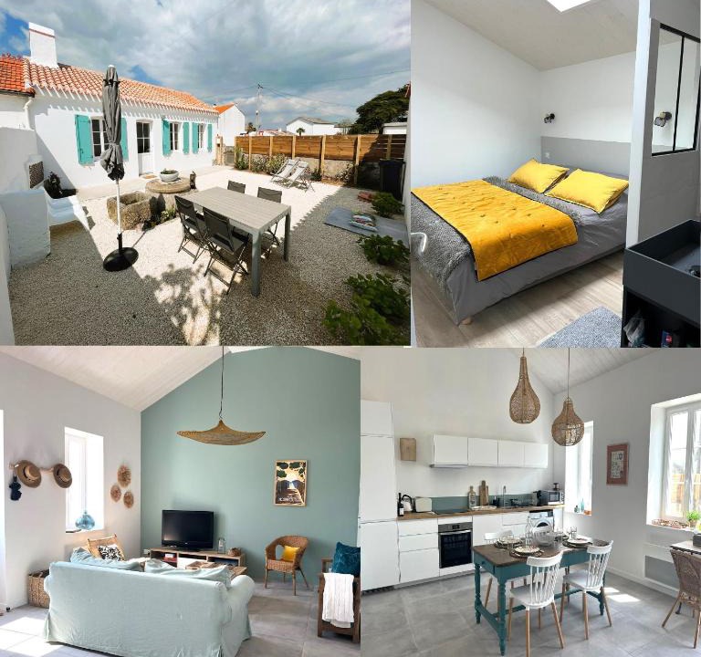 Barbatre House | La Maison de Lena 500m de la Plage