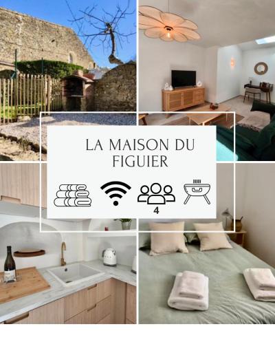 Cournanel House | La Maison du Figuier - 4 pers entre Vignes & Rivière -