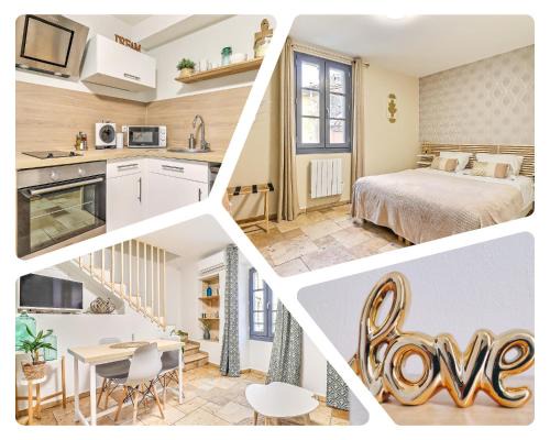 Saint-Gilles House | LA MAISON FAYARD - 3 pers - Centre Clim Wifi Cosy Garage