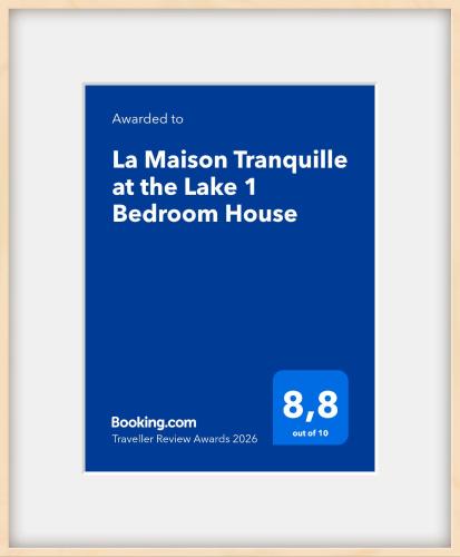 Marciac House | La Maison Tranquille at the Lake 1 Bedroom House