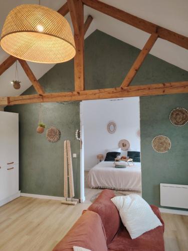 Sarrouilles House | La Maisonnette Calme & Nature avec Terrasse vue campagne