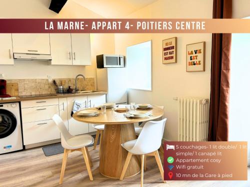 Poitiers Apartment | La Marne #11- Poitiers Centre Ville