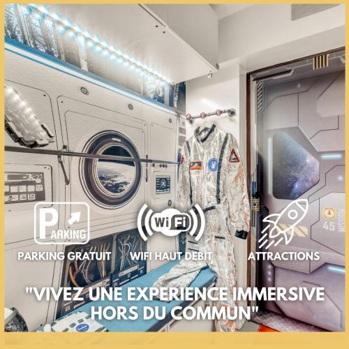 La Terrasse Apartment | La navette spatiale - Aventure - Espace - Clim - Parking