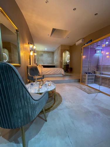 Crouy Apartment | La nuit de rêve Suite privative Jaccuzi Sauna Suite 2