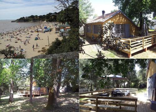 Meschers-sur-Gironde Ski Chalet | La Palombière, plage à 150m